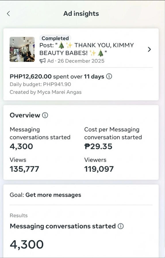 Kimmy Beauty Studio’s SEO Kimmy Beauty Studio’s SEO