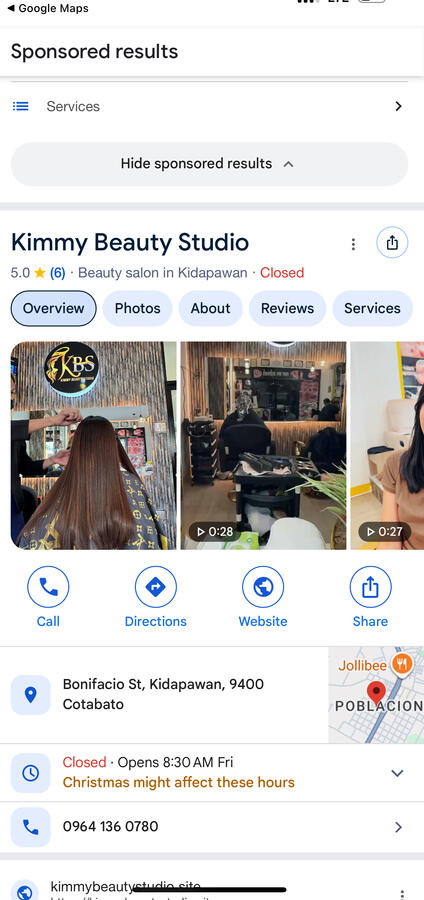 Kimmy Beauty Studio’s SEO Kimmy Beauty Studio’s SEO